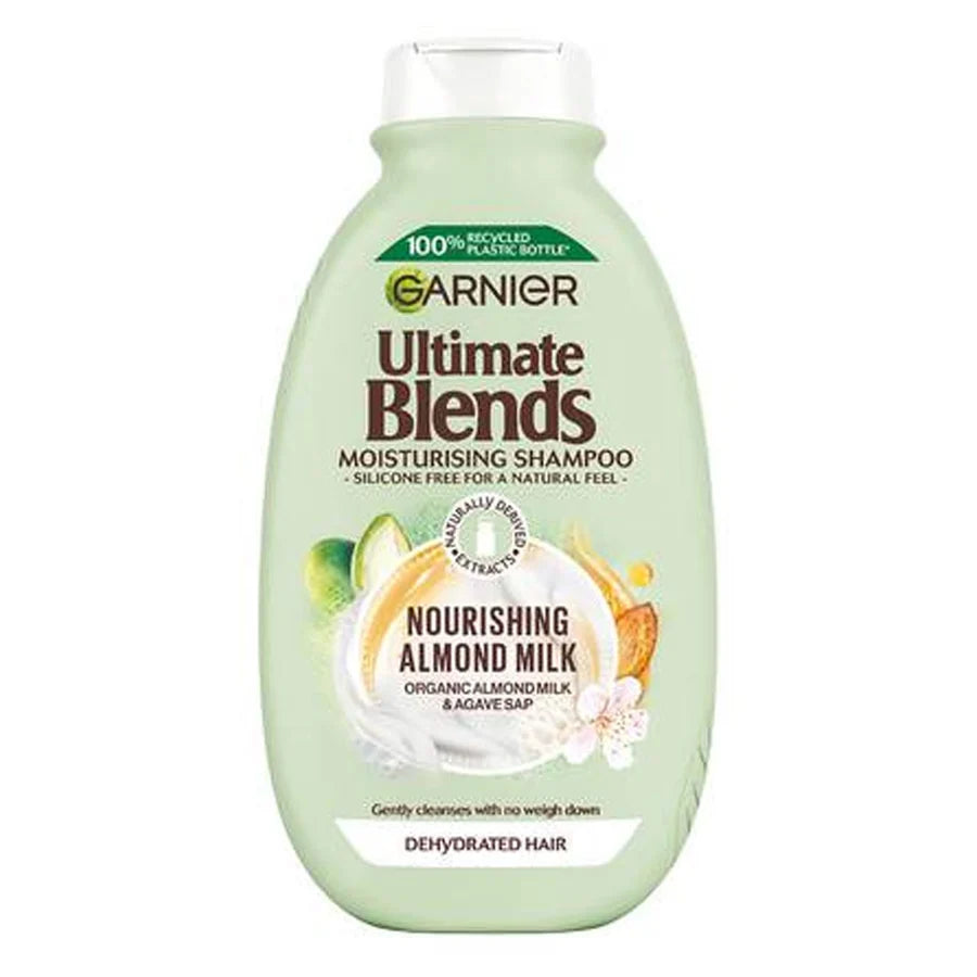 Garnier Ultimate Blends Almond Crush Strengthening Shampoo – 400ml
