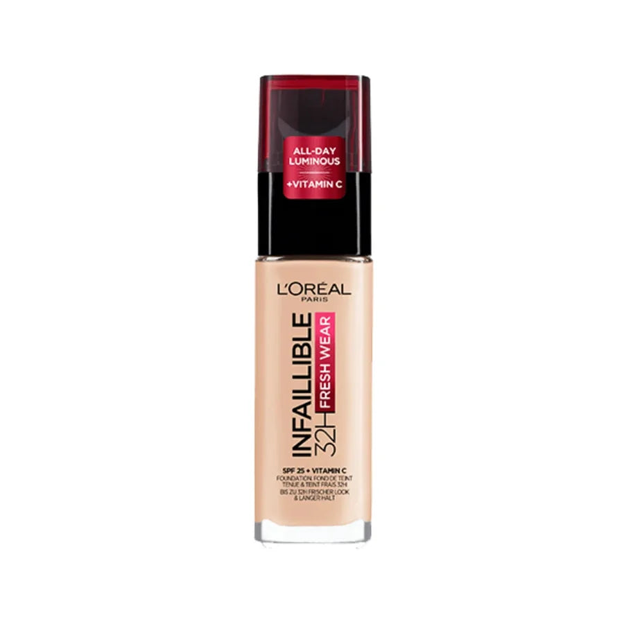 L'Oréal Paris Infallible Liquid Foundation – Shade 120 Warm – 30ml