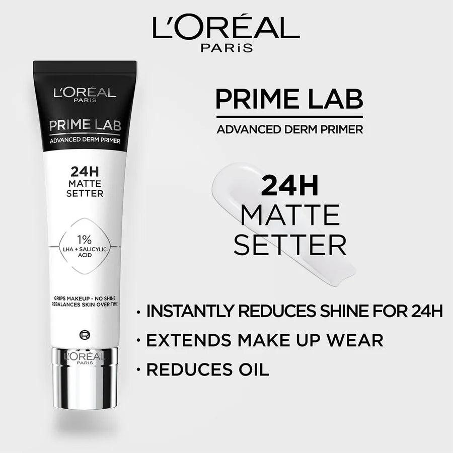 L'Oréal Paris Prime Lab 24H Matte Setter Primer – 30ml