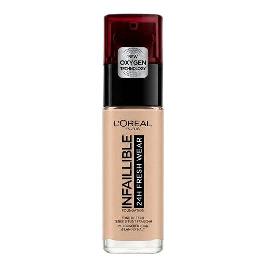 L'Oréal Paris Infallible 24H Foundation – Shade 110 Rose Vanilla – 30ml