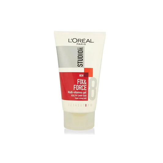 L'Oréal Paris Studio Line Fix & Force #8 Super Strong Hold Hair Styling Gel – 150ml